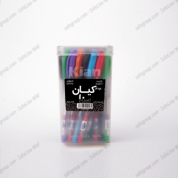 خودکار کریستالی 6 رنگ فانتزی
